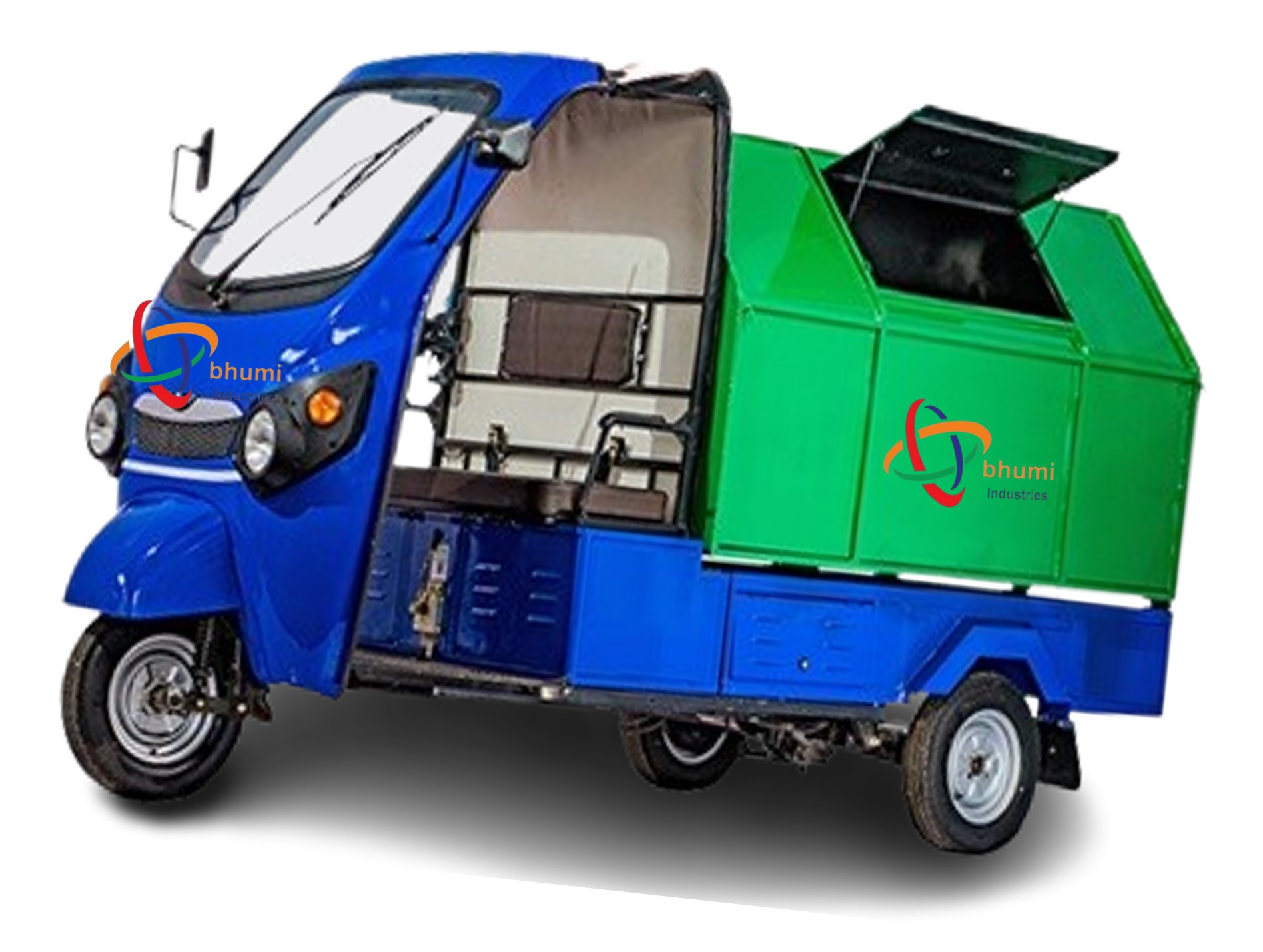 Government garbage e-rickshaw 2